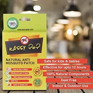 Kassy Pop Natural Repellant Mosquito Patches for Rs 55 amazon dealnloot