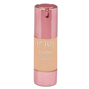 Lotus Herbals EcoStay Foundation SPF 20 Hazelnut Rs 404 amazon dealnloot