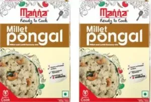 Manna Millet Pongal 180 g  (Pack of 2)