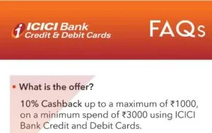 Myntra ICICI Offer