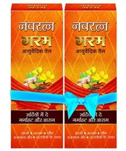 Navratna Ayurvedic Warm oil for head and Rs 150 amazon dealnloot
