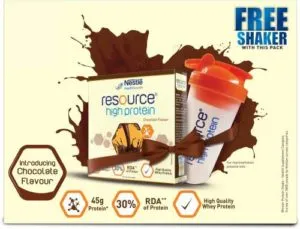 Nestle Resource High Protein with free shaker Rs 449 flipkart dealnloot