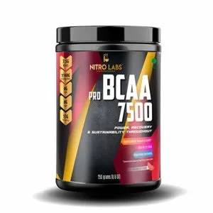 Nitro Labs BCAA Pro 7500 250 g Rs 335 amazon dealnloot