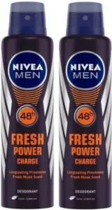 Nivea Men Fresh Power Charge Deodorant Spray Rs 158 flipkart dealnloot