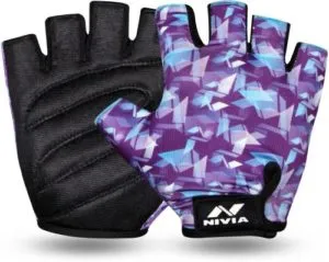 Nivia Diamond Gym Fitness Gloves Purple Rs 128 flipkart dealnloot