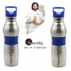 Nouvetta Set of 2 Sports Water Bottle Rs 252 amazon dealnloot