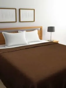 Raymond Home Solid Double Fleece Blanket Polyester Rs 559 flipkart dealnloot