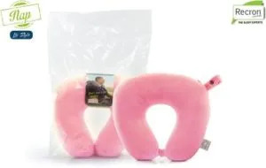 Recron Certified Microfibre Solid Travel Pillow Pack Rs 99 flipkart dealnloot