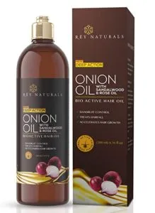Rey Naturals Onion Hair Oil with 14 Rs 199 amazon dealnloot