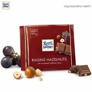 Ritter Sport Raisin Hazelnut 100g Rs 133 amazon dealnloot