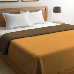 STELLAR HOME Solid Queen Comforter Polyester Sepia Rs 289 flipkart dealnloot