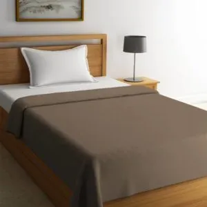 STELLAR HOME Solid Single Fleece Blanket Polyester Rs 129 flipkart dealnloot