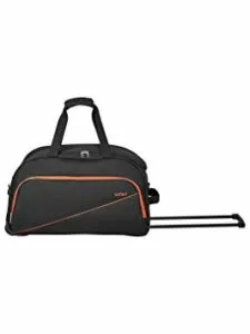 Safari Polyester 53 cms Black Travel Duffle Rs 949 amazon dealnloot