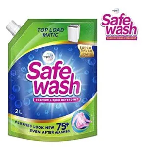 Safewash Matic Top Load Liquid Detergent by Rs 185 amazon dealnloot
