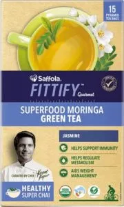 Saffola Fittify Gourmet Superfood Moringa Jasmine Green Rs 88 flipkart dealnloot