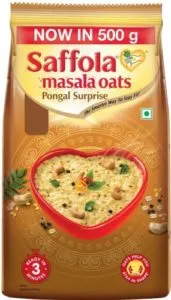 Saffola Pongal Surprise Masala Oats 500 g Rs 90 flipkart dealnloot