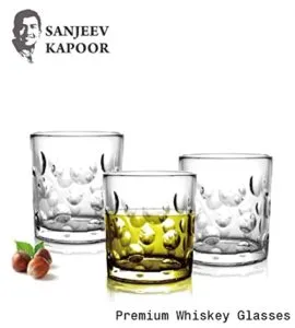 Sanjeev Kapoor London Crystal Whisky Tumbler 325 Rs 241 amazon dealnloot