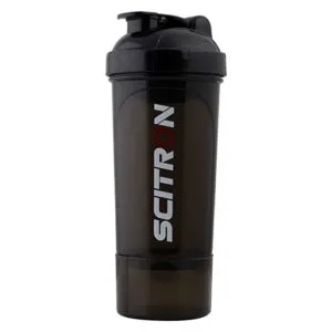 Scitron Slim Protein Shaker Bottle Storage Compartment Rs 136 amazon dealnloot