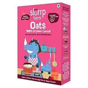 Slurrp Farm Organic Cereal Oats Instant Healthy Rs 180 amazon dealnloot