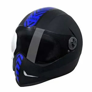Steelbird SB 50 Adonis Dashing Black Blue Rs 726 amazon dealnloot