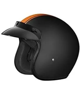 Studds Jetstar D3 OrangePinStrip M BK L Rs 794 amazon dealnloot