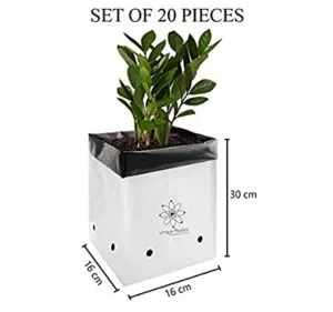 Unique Plastic UV Stabilised Poly Grow Bags Rs 199 amazon dealnloot