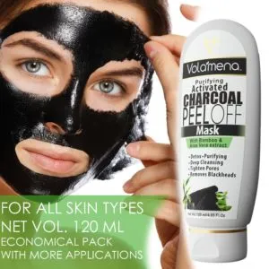 VOLAMENA WITH DEVICE Activated Charcoal Peel Off Mask