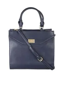 Van Heusen Women s Satchel Navy Rs 559 amazon dealnloot