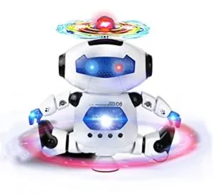 Webby Dancing Robot with 3D Lights and Rs 281 amazon dealnloot
