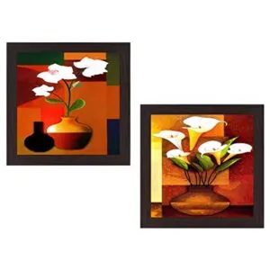 Wens Flower Wall Hanging Painting MDF 35 Rs 138 amazon dealnloot