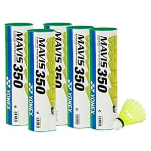 Yonex Mavis 350 Green Yellow Nylon Badminon Rs 2464 amazon dealnloot