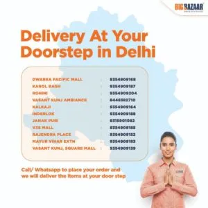 Get Doorstep Delivery Service For Your daily Need Items