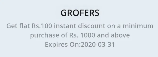 grofers payzapp