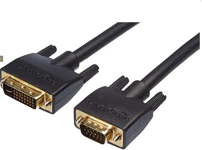 AmazonBasics DVI-I to VGA Cable - 15-Feet (Black)