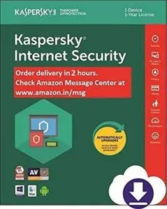 Kaspersky Internet Security 2020 Latest Version 1 Rs 199 amazon dealnloot