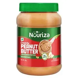 Nouriza High Protein Natural Peanut Butter with Rs 299 amazon dealnloot