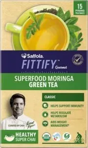 Saffola Fittify Gourmet Classic Green Tea Box Rs 88 flipkart dealnloot