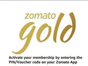 Zomato Gold 2 year membership 