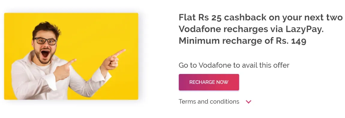 lazypay vodafone