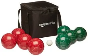 AmazonBasics Bocce Ball Set with Soft Carry Rs 499 amazon dealnloot