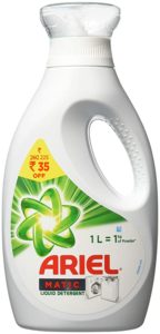 Ariel Matic Liquid Detergent 1 Litre Rs 172 amazon dealnloot