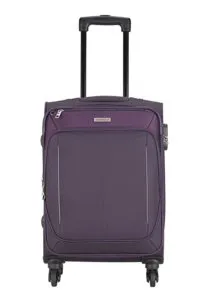 Aristocrat Polyester 56 cms Purple Carry Ons Rs 2150 amazon dealnloot