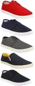 Chevit Combo Pack of 5 Casual Sneakers Rs 597 flipkart dealnloot