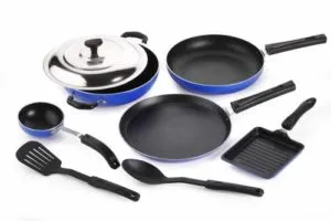 Crystal Eco Series Cookware Set PTFE Non Rs 949 flipkart dealnloot