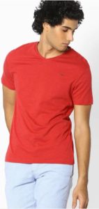 DNMX V-neck Slub T-shirt