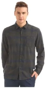 FLYING MACHINE Slim Fit Check Shirt