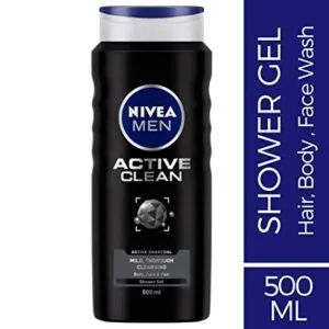 Nivea Men Active Clean Shower Gel 500ml Rs 196 amazon dealnloot