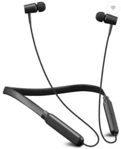 Staunch Flex 100 Bluetooth Headset  (Black, Wireless in the ear)