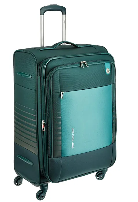 VIP Polyester 46 cms Emerald Green Softsided Suitcase (STORBW72EGN)