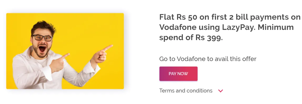 vodafone lazypay